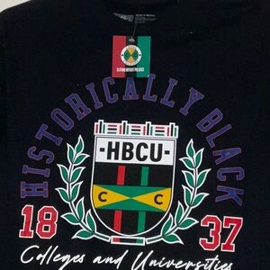 CROSS COLOURS CLOTHING WITHOUT PREJUDICE HBCU BLACK COLLEGES UNIV. T-SHIRT M NWT
